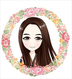 原创卡通Q版女士