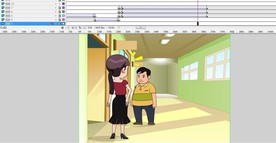 学生文明动画友谊的小船95秒