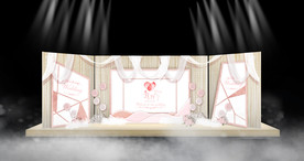 香槟色婚礼舞台