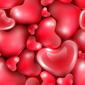 创意立体质感爱心