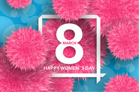 质感鲜花蒲公英背景海报