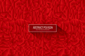 创意红色菱形背景