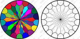 梵蒂冈教堂玻璃