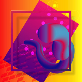 商业炫彩综合体潮玩