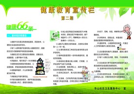 健康教育宣传栏