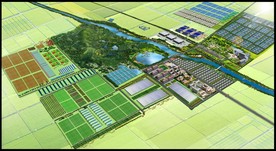 美丽乡村规划设计鸟瞰图