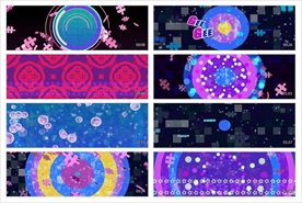 唯美梦幻朦胧光点光晕转场空镜头