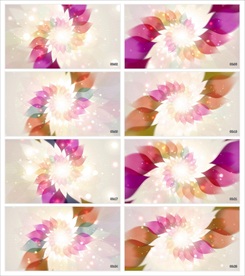 唯美梦幻朦胧光点光晕转场空镜头