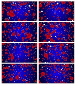 唯美梦幻朦胧光点光晕转场空镜头