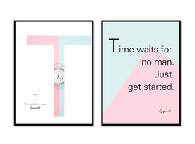 简约装饰画芯 名言警句