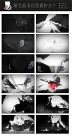 高科技科幻视频显示器LED视频