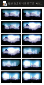 唯美梦幻朦胧光点光晕转场空镜头