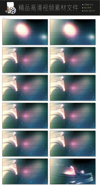 高科技科幻视频显示器LED视频