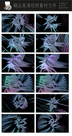 炫酷三维分离色彩专场LED视频
