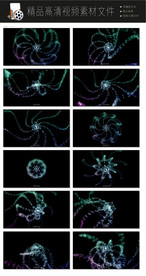 炫酷三维分离色彩专场LED视频