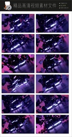 机械穿梭动感迪吧视频背景空镜头