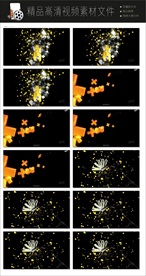 机械穿梭动感迪吧视频背景空镜头