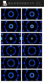 机械穿梭动感迪吧视频背景空镜头