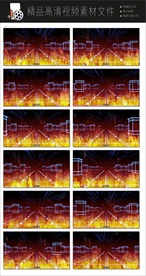 机械穿梭动感迪吧视频背景空镜头