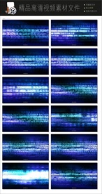 创意梦幻灯展光效闪烁变幻空镜头