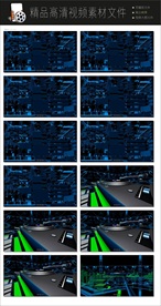 音符飘动音乐粒子世界场空镜头