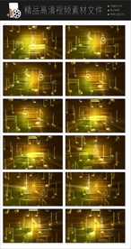 音符飘动音乐粒子世界场空镜头