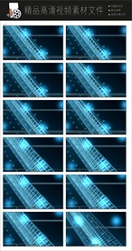 唯美新闻片头科技光晕转场空镜头