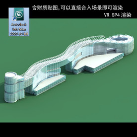 写字商业楼 商业群 现代商业