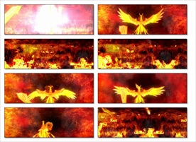 火爆盛大开盘LED视频喜庆开业