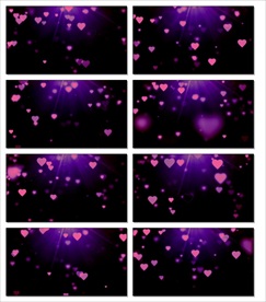 炫酷震撼慢速黑色星空