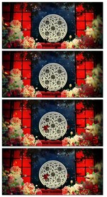 火爆盛大开盘LED视频喜庆开业