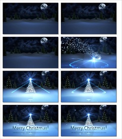 镜头光效前景遮罩特效转场视频