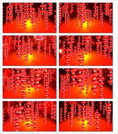 打鼓盛大开盘LED视频喜庆开业