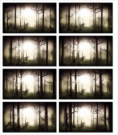 魔幻世界绚丽粒子光线光束视频