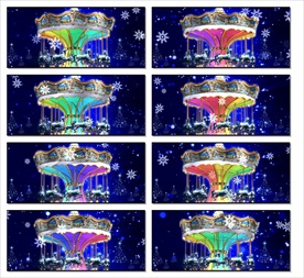 圣诞视频LED视频素材