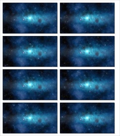 神秘星空银河LED视频素材