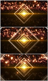 颁奖晚会金色粒子LED动态背景