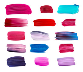 创意炫彩质感笔触商业