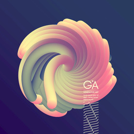 创意几何三维图形抽象圆形球体