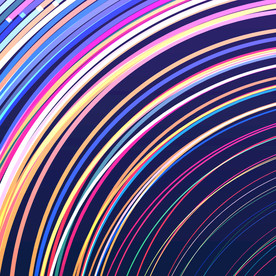 炫彩线条光影