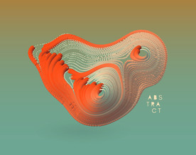 创意质感几何图形三维抽象图形