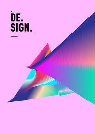 创意商业质感几何图形海报