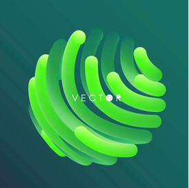 创意质感圆形不规则图形