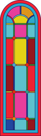 彩色玻璃