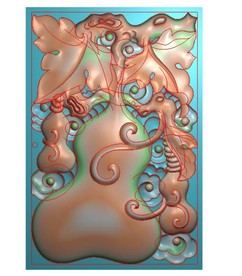 葫芦挂件玉雕福禄46牌精雕图