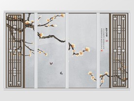 家和富贵玉兰移门