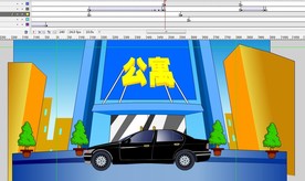 酒店门口下车开头开场动画13秒