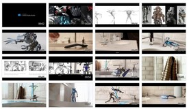 CG电影广告概念动画视频