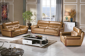 休闲皮沙发背景