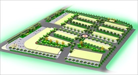 小区绿化效果图 社区绿化效果图